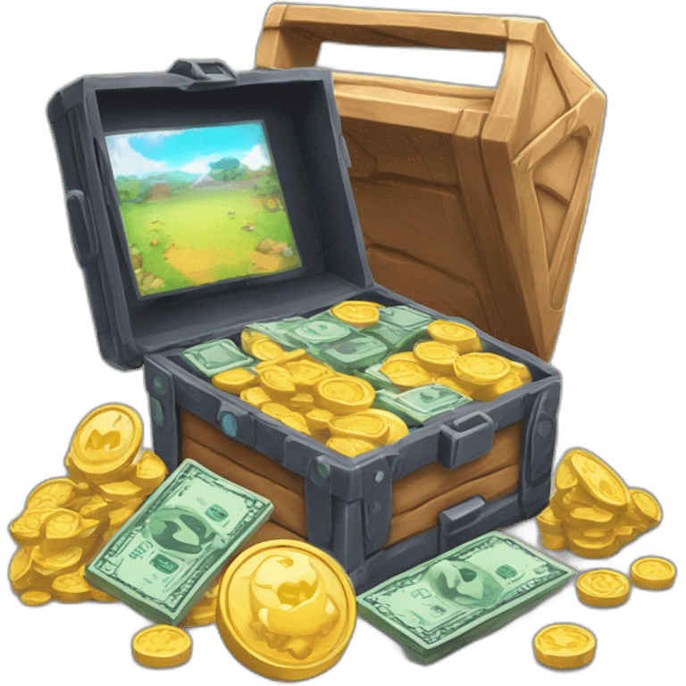 Pokemon Game Case Legendary Epic Random Loot Coins Diamonds PokeDollars emoji