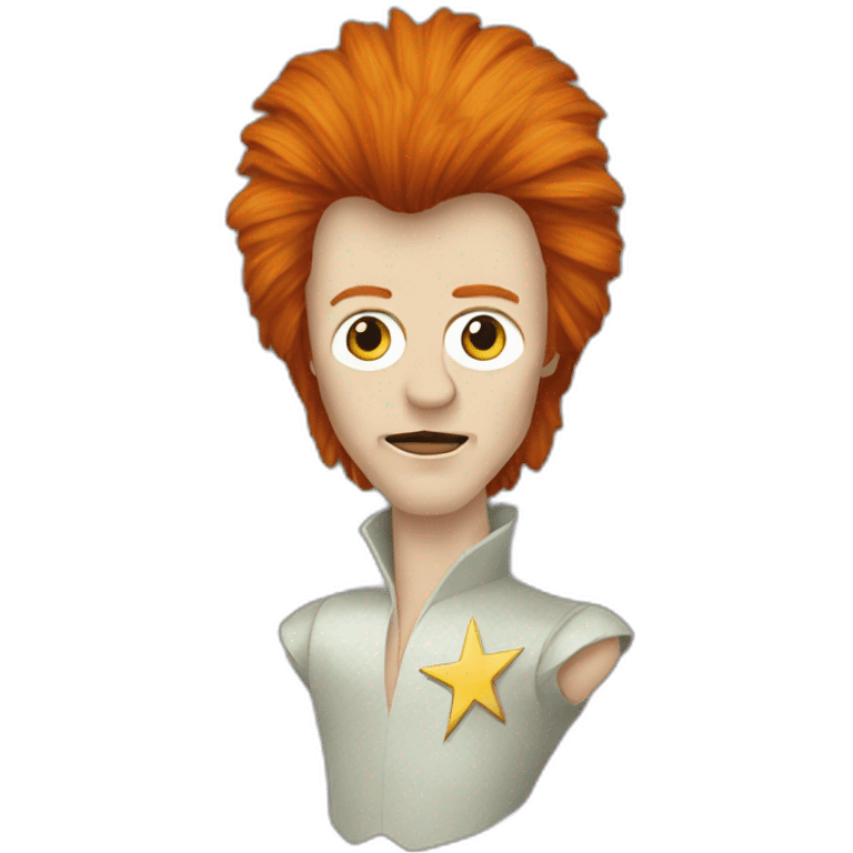 Ziggy stardust emoji