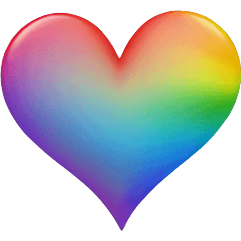 rainbow heart emoji