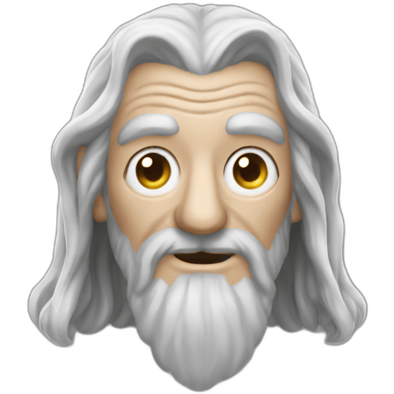 gandalf with winking eye emoji