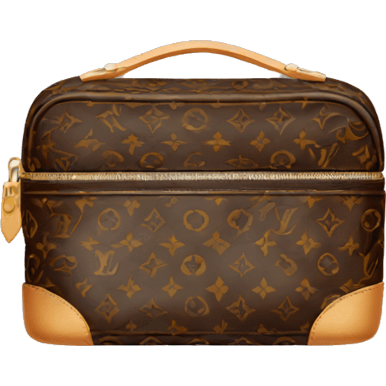 Louis Vuitton cosmetic bag  emoji