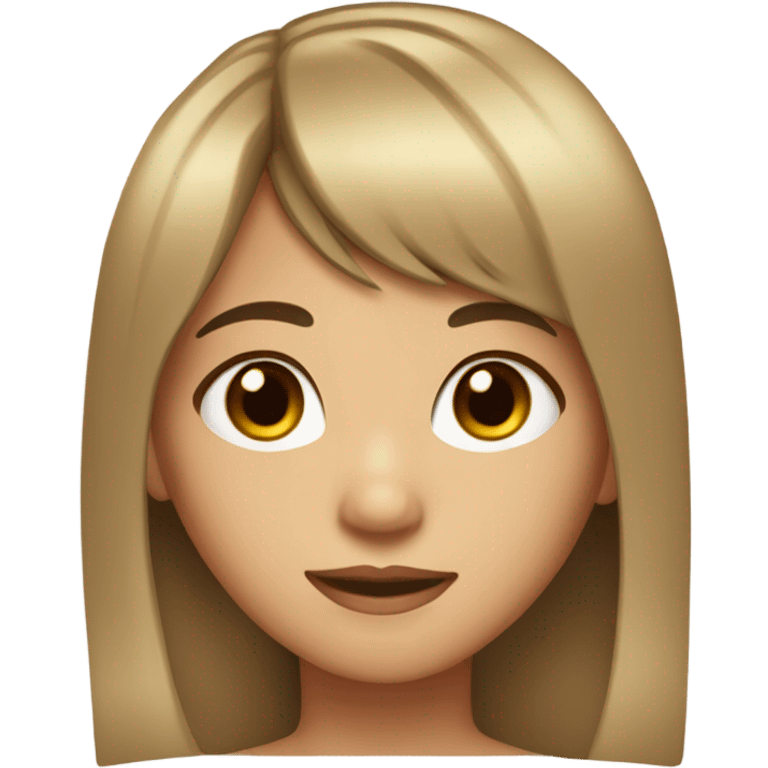 asian girl with tan skin long eyelashes freckles and bangs  emoji