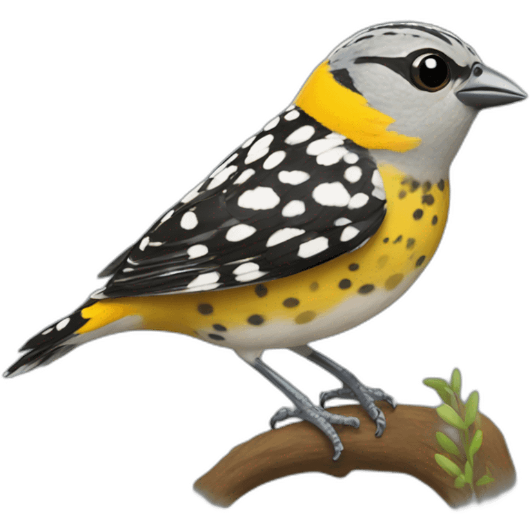 spotted pardalote emoji