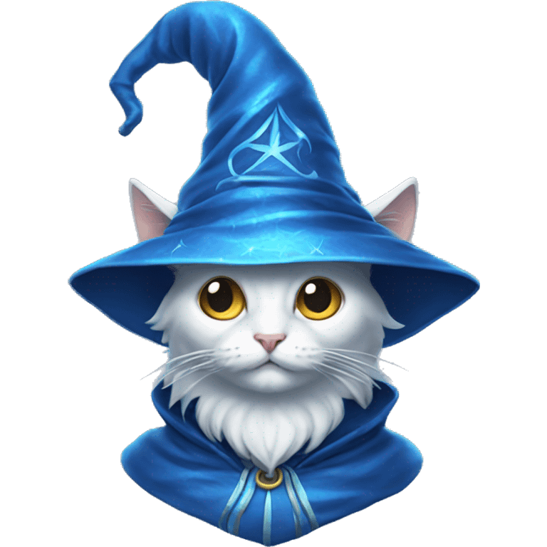 kitty blue wizard emoji