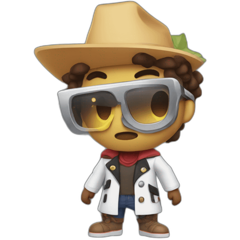 Personnage Brawl Star trop stylé emoji