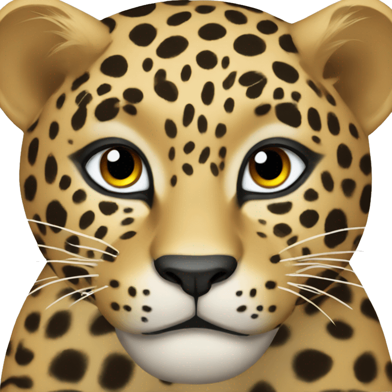 Leopard hart emoji