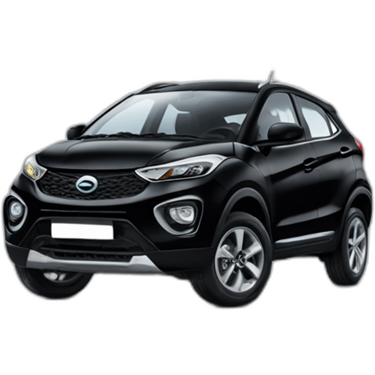 Tata nexon black car emoji