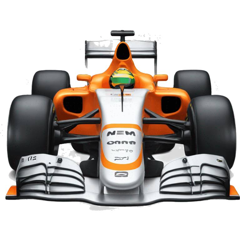 McLaren formula 1 car emoji