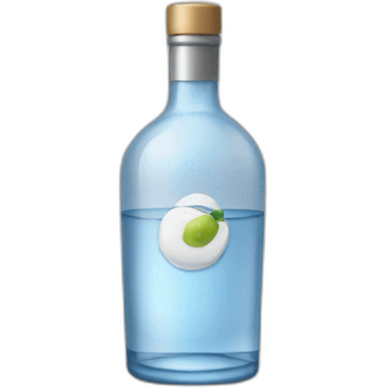 Bouteille de vodka emoji