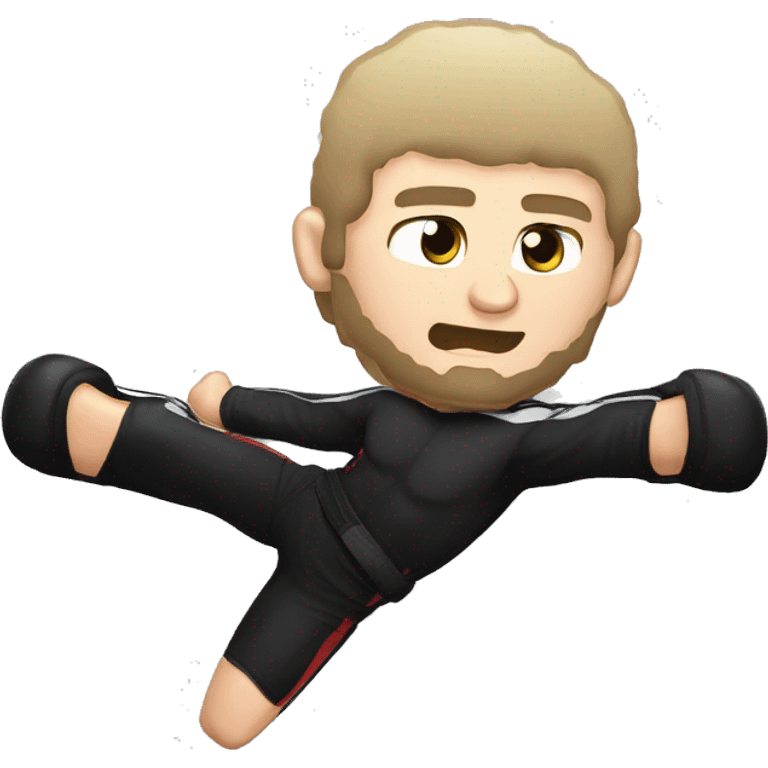 khabib nurmagomedov avec la ceinture ufc emoji