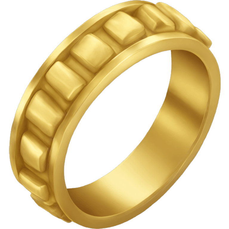 Anillo de oro emoji