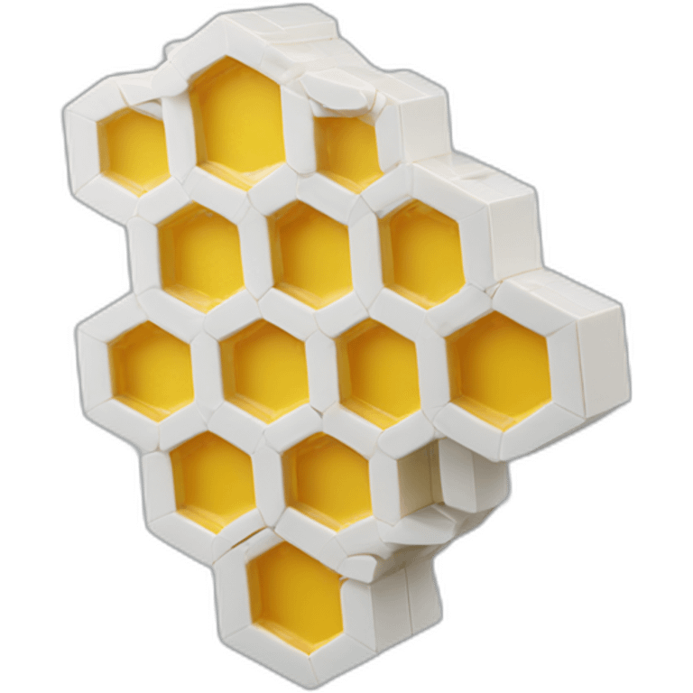 Lego honeycomb emoji