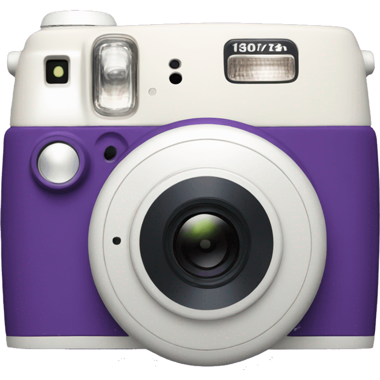 Purple instax emoji