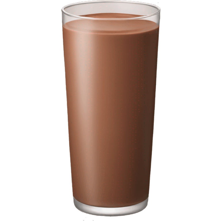 Chocolate milk emoji