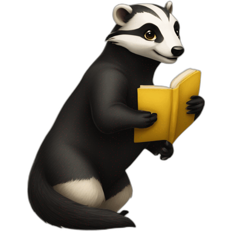 Hufflepuff badger hogwarts emoji