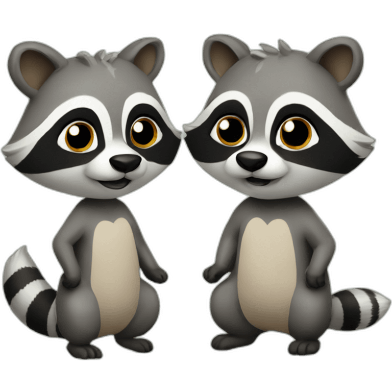 married-raccoons emoji