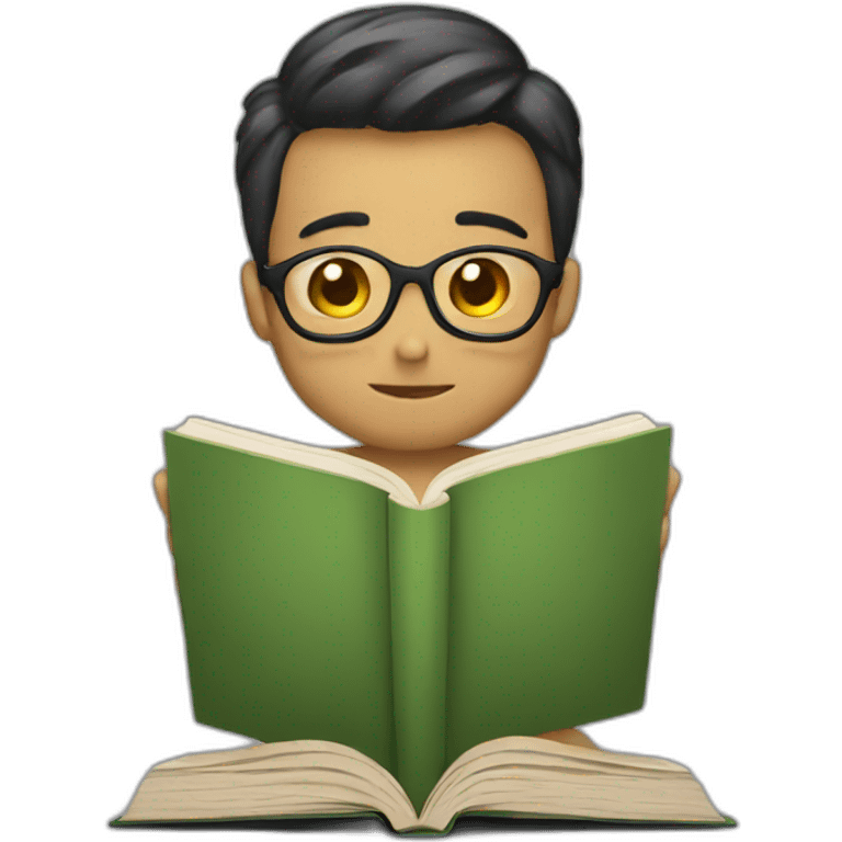 reading emoji