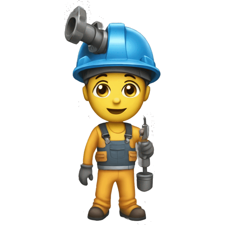 Boneco driller  emoji