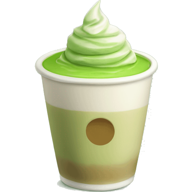 Cup of Matcha Latte  emoji