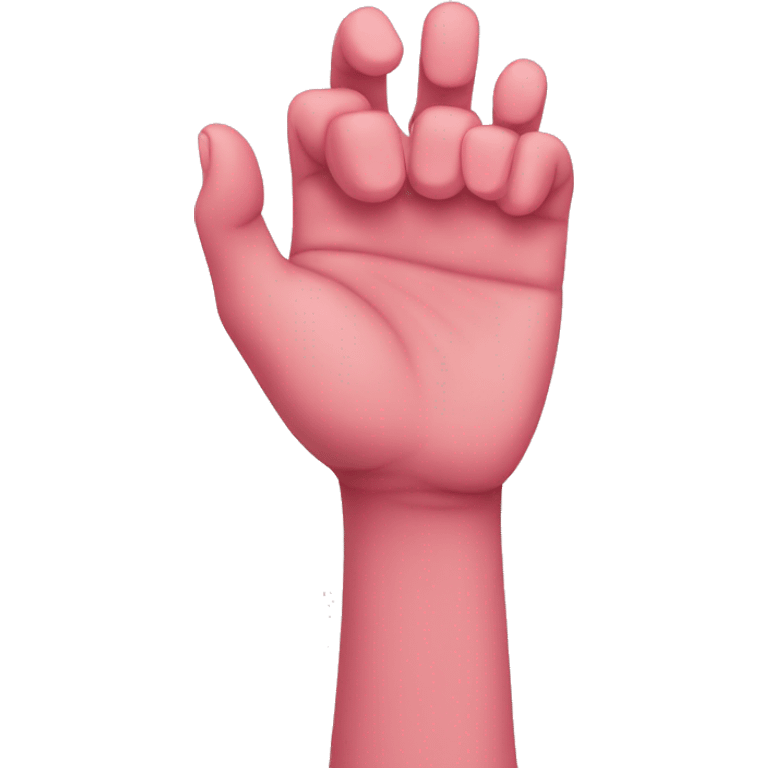 Pinky’s holding promise emoji