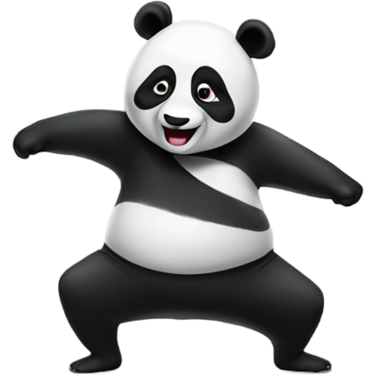 panda twerking emoji