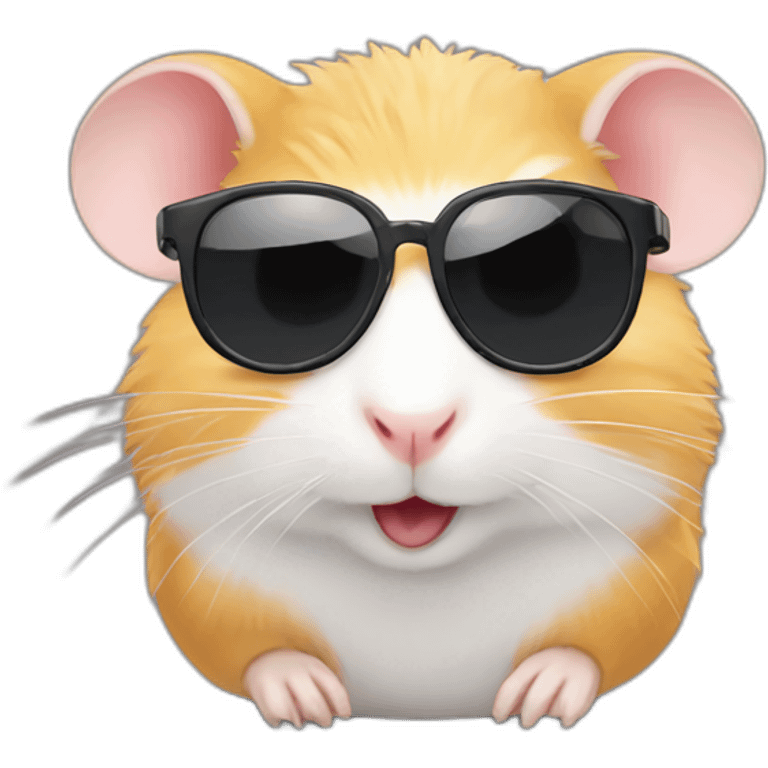 hamster-sunglasses-happy emoji