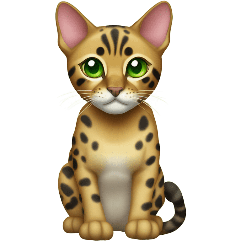 Bengal cat emoji