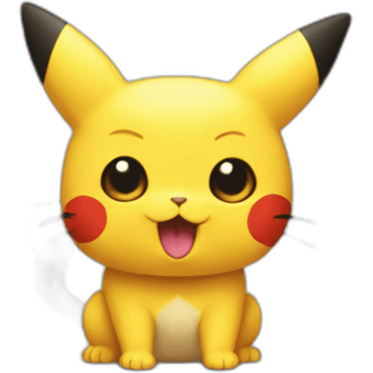 Cat Pikachu emoji