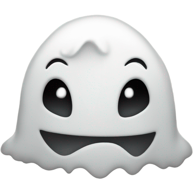 Smile ghost  emoji