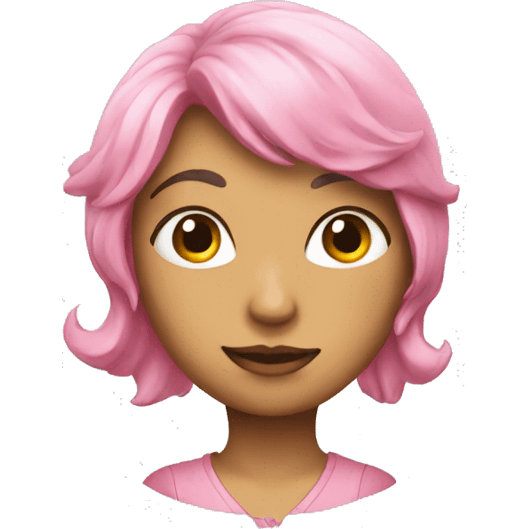 Sol rosa emoji