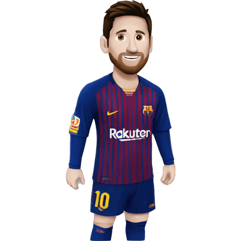 Messi en la Luna  emoji