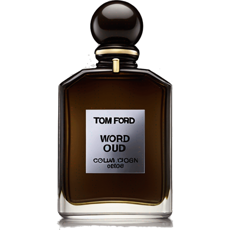 Tom Ford oud wood cologne emoji