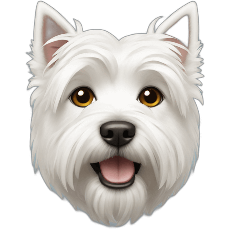 west highland white terrier emoji