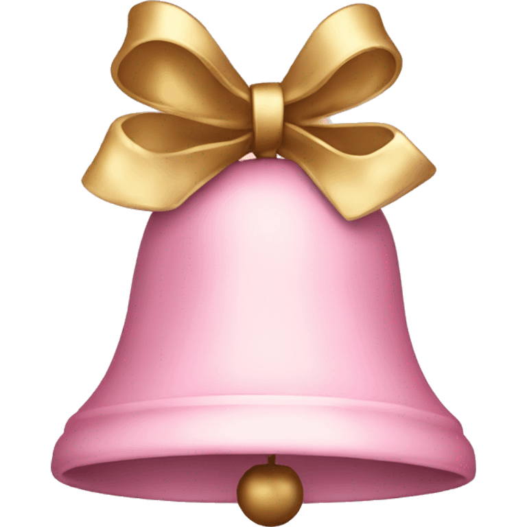 light pink Christmas bells emoji