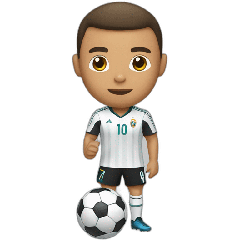 Ronaldo et ballon emoji