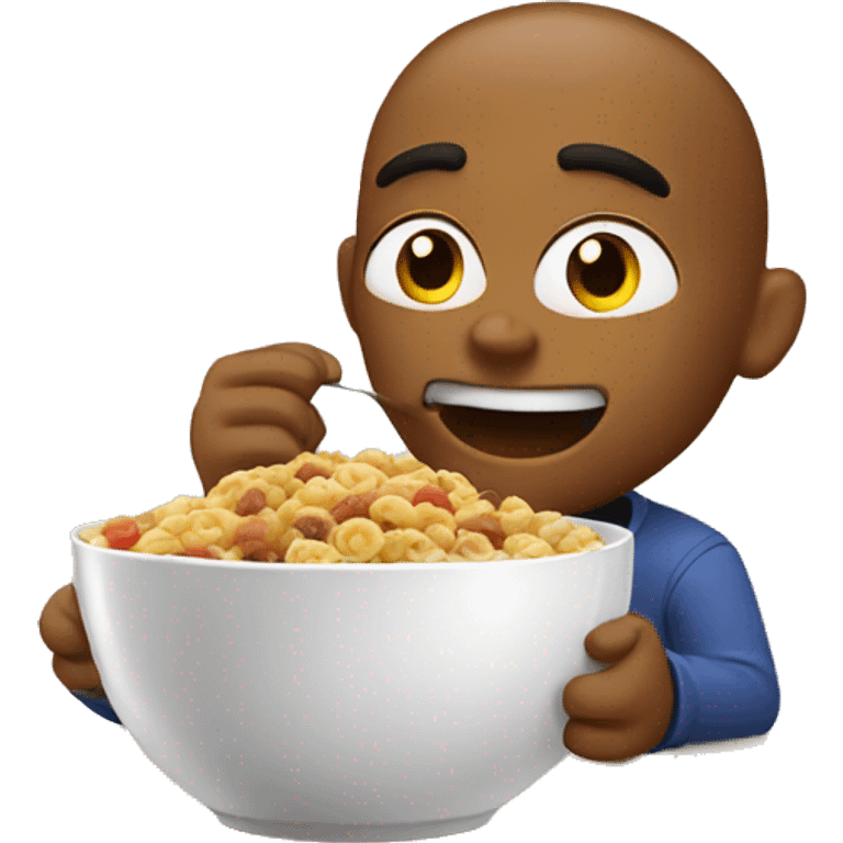 Xbox eating cereal emoji