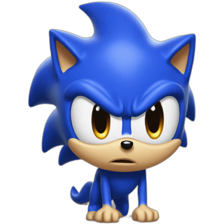 sonic poopin' emoji