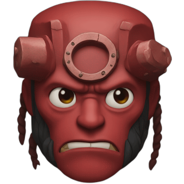 Hellboy emoji