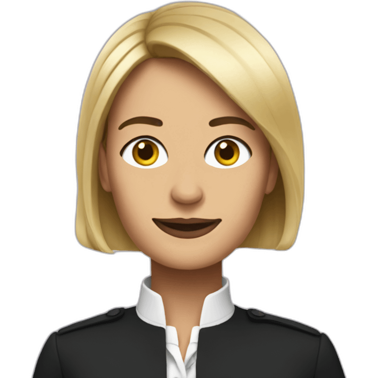 macron as a woman emoji