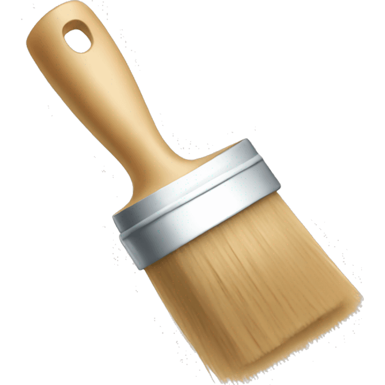 Beige brush emoji