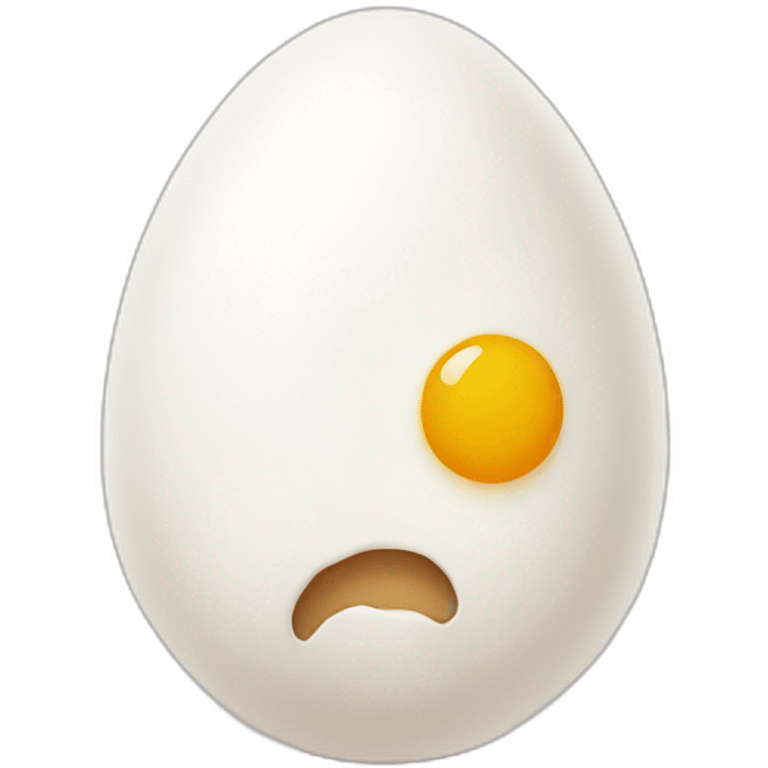 hard boiled egg emoji