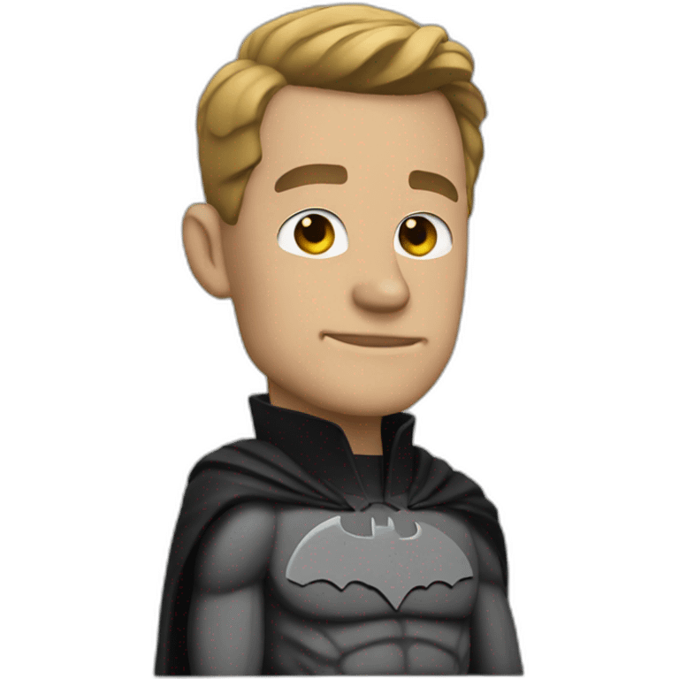 The batman emoji