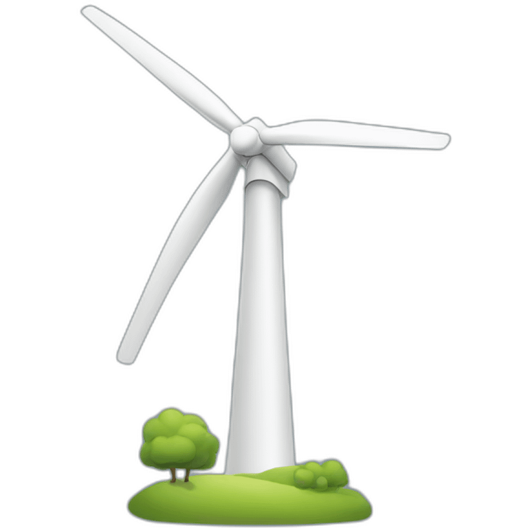 wind turbine emoji