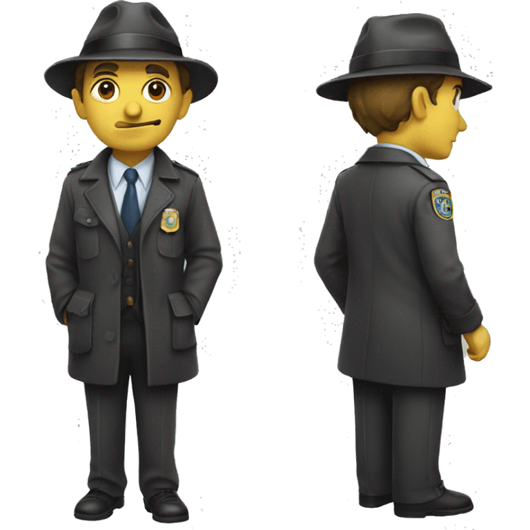 Un detective emoji