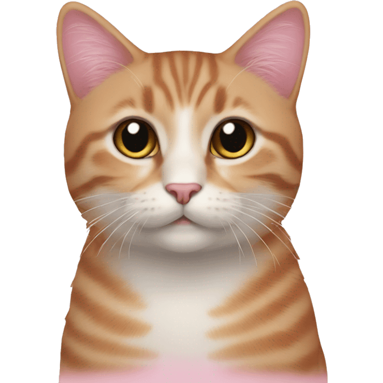 Gatito de gomita rosa emoji