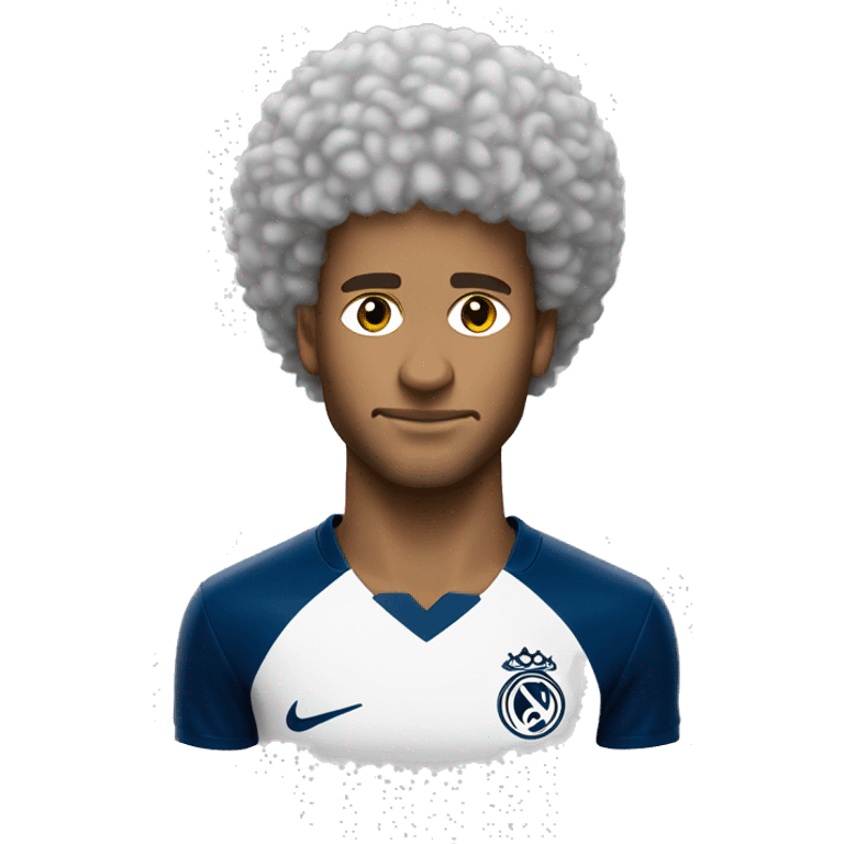 Neymar afro blanco emoji