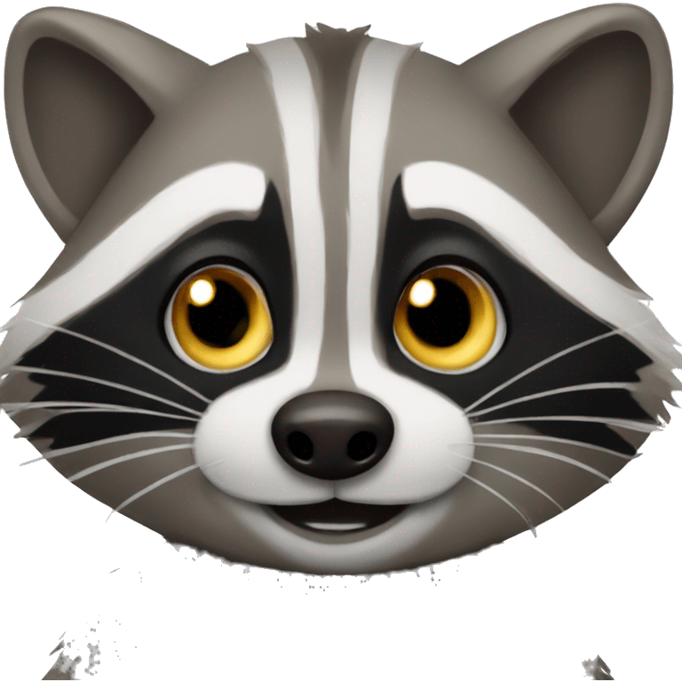 Raccoon buddies  emoji