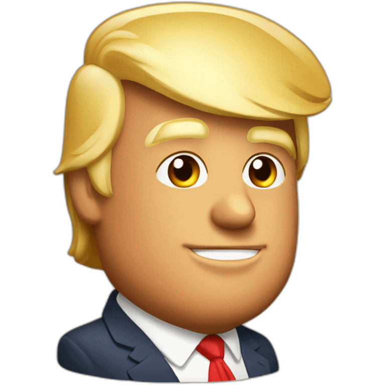 Donald Trump avec une bière emoji