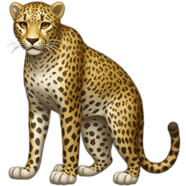 Leopard Full Body emoji