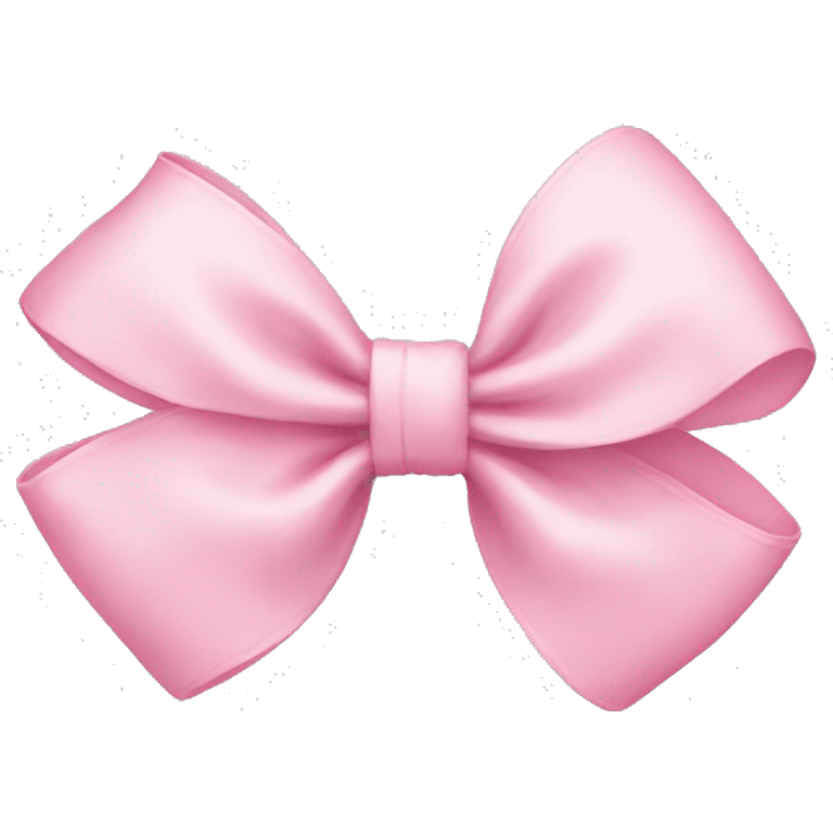 Baby pink bow emoji